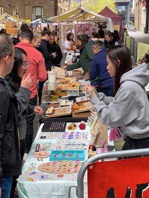 King's Cross Collaboration with Canopy Market at Be The Future Events in North London