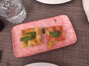 amuse bouche at Manu Cucina E Vino in Genoa