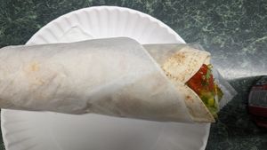 Falafel pita sandwich  at Foods of the Mediterranean in Allentown