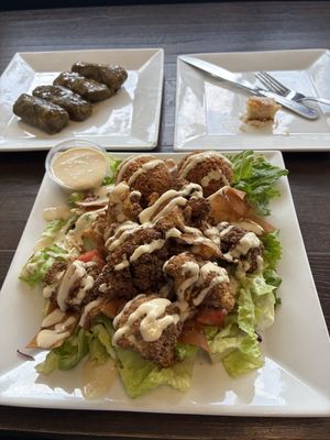 Vegan fattoush bowl  at Lazeez in Allentown