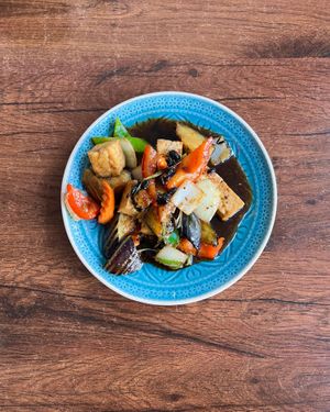 Tempeh Black Bean at Plants of Roselyn in South East London