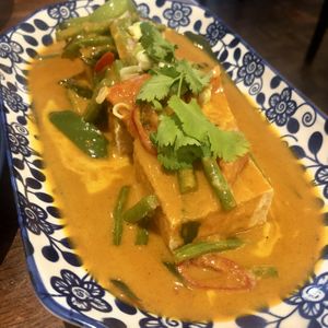 Hummingbird Tofu Curry  at Plants of Roselyn in South East London
