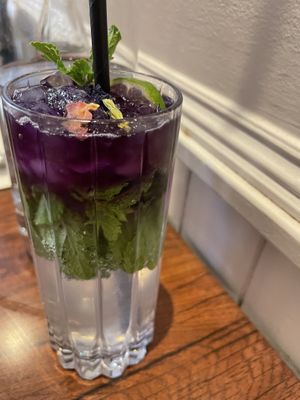 Blue sea  at Plants of Roselyn in South East London