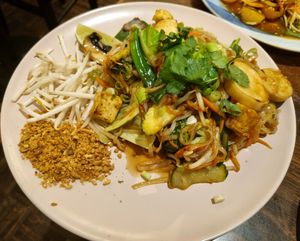 PAD THAI ENOKI SCALLOPS at Plants of Roselyn in South East London
