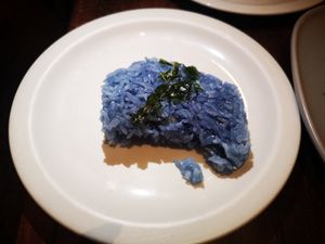 Sticky Blue Rice at Plants of Roselyn in South East London