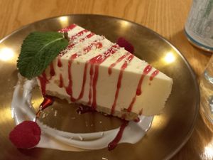 Cheesecake at Plants of Roselyn in South East London