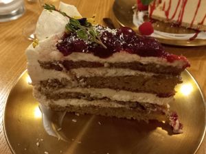 Blueberry cake at Plants of Roselyn in South East London