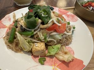 Pad Si Ew meal.   at Plants of Roselyn in South East London