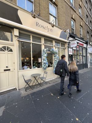 Oustide  at Plants of Roselyn in South East London