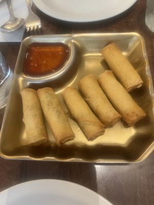 Spring rolls   at Plants of Roselyn in South East London