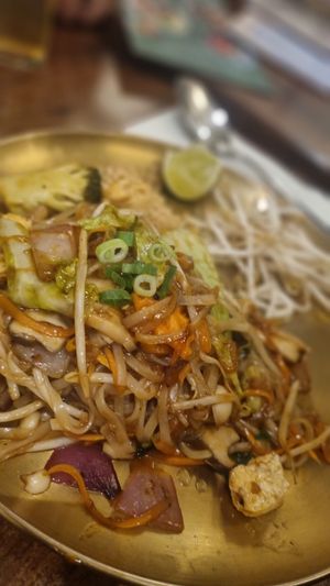 Pad Thai at Plants of Roselyn in South East London