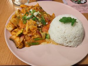 Very tasty satay! at Plants of Roselyn in South East London