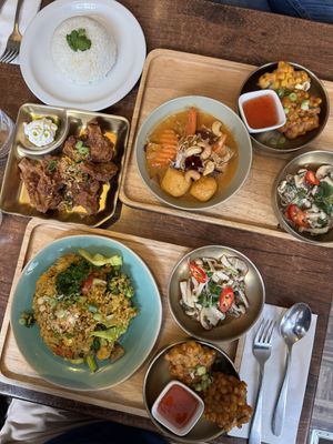 Thai Feast   at Plants of Roselyn in South East London
