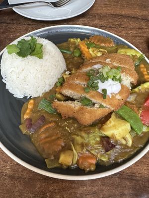 Chick’n katsu   at Plants of Roselyn in South East London