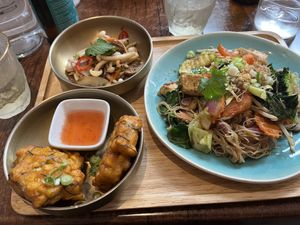 Delicious lunch at Plants of Roselyn  at Plants of Roselyn in South East London