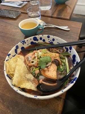 Yen Ta Fo noodles  at Plants of Roselyn in South East London