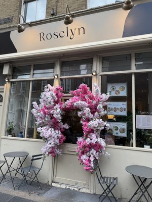 Entrance  at Plants of Roselyn in South East London