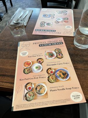 Lunch menu   at Plants of Roselyn in South East London