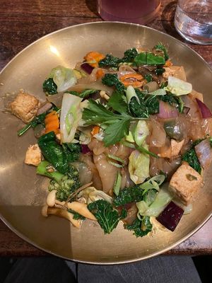 This dish was the pad thai I think at Plants of Roselyn in South East London