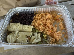 Veggie enchiladas   at Margaritas Kearney in Kearney