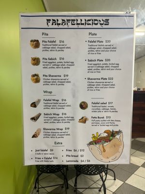   at Falafellicious in Cairns