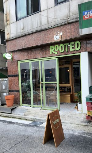 exterior of location at Rooted 루티드 in Seoul