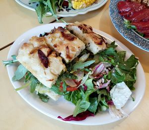 Focaccia Sandwich at Rooted 루티드 in Seoul