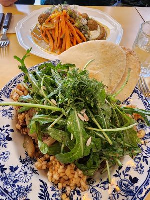 Eggplant dish at Rooted 루티드 in Seoul