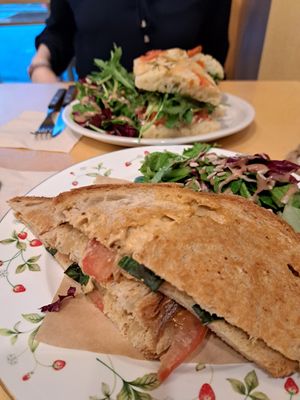 Amazing sandwich the the pesto one was really good !! at Rooted 루티드 in Seoul