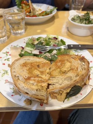 Grilled Cheesee  at Rooted 루티드 in Seoul