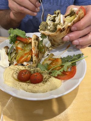 Falafel  at Rooted 루티드 in Seoul