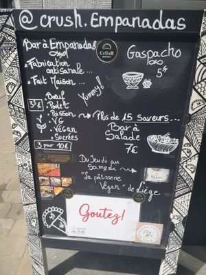 Outside at CrUsH in Namur