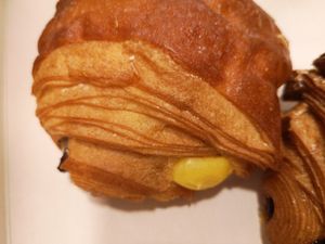 chocolate cake with pudding at CrUsH in Namur