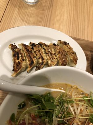 Gyoza at T's Tantan - Tokyo JR Station in Tokyo