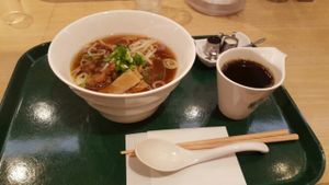 morning ramen! at T's Tantan - Tokyo JR Station in Tokyo