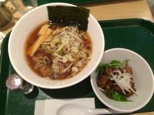 ramen at T's Tantan - Tokyo JR Station in Tokyo