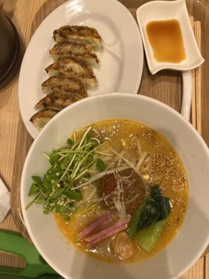  #Veganuary at T's Tantan - Tokyo JR Station in Tokyo