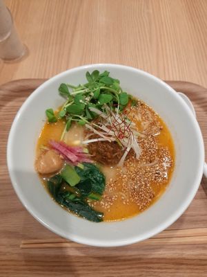 Most popular: Golden sesame Tantan Ramen at T's Tantan - Tokyo JR Station in Tokyo