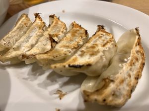 Gyoza  at T's Tantan - Tokyo JR Station in Tokyo