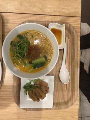 White sesame  at T's Tantan - Tokyo JR Station in Tokyo