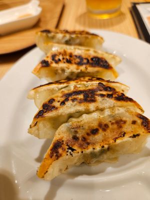 Gyoza at T's Tantan - Tokyo JR Station in Tokyo