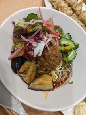 Summer special - cold black sesame tantan at T's Tantan - Tokyo JR Station in Tokyo