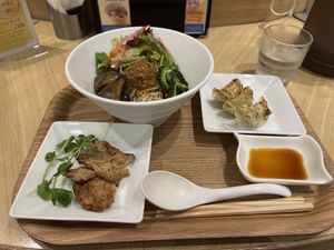 Cold noodles - summer special   at T's Tantan - Tokyo JR Station in Tokyo