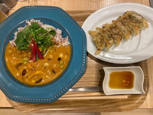 Massaman curry (spicy!)  at T's Tantan - Tokyo JR Station in Tokyo