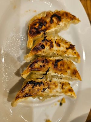 Gyoza at T's Tantan - Tokyo JR Station in Tokyo