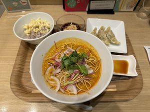 Khao Soi  at T's Tantan - Tokyo JR Station in Tokyo