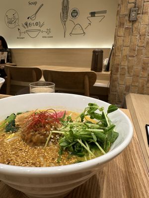 Golden TanTan Ramen   at T's Tantan - Tokyo JR Station in Tokyo