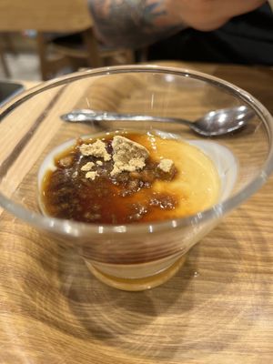 Yoghurt   at T's Tantan - Tokyo JR Station in Tokyo