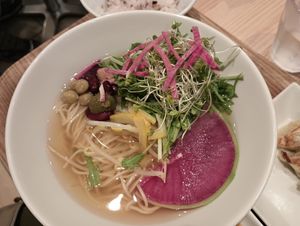 Yuzu ramen. Neither pictures nor words can express how good this is. at T's Tantan - Tokyo JR Station in Tokyo