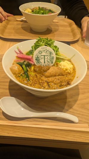 Golden Tantan at T's Tantan - Tokyo JR Station in Tokyo